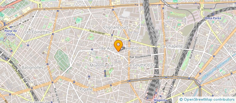 localisation de l'entreprise CHEZ DADA  PARIS