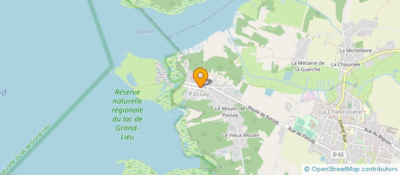 localisation de l'entreprise CHEZ DAN ET CHRIS  LA CHEVROLIERE