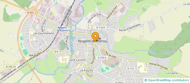 localisation de l'entreprise CHEZ DAVID à NOGENT-LE-ROTROU
