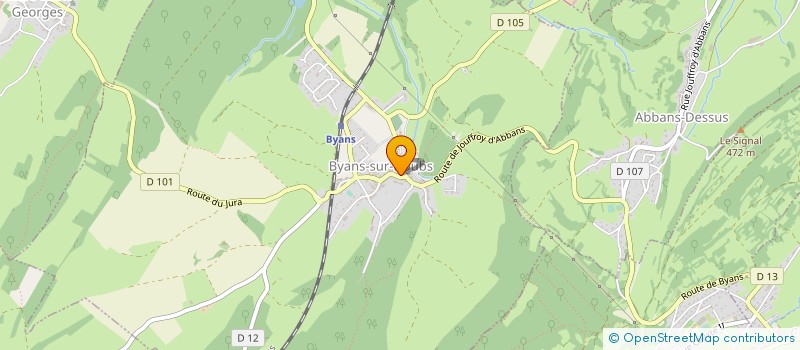 localisation de l'entreprise CHEZ DAVID TRAITEUR  SAINT-VIT