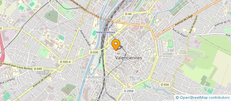 localisation de l'entreprise CHEZ DEB  VALENCIENNES