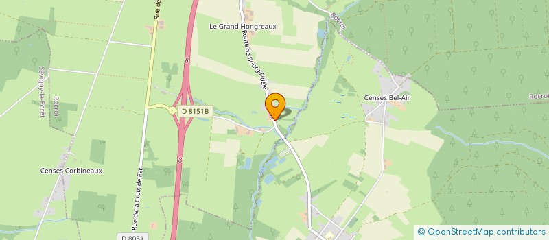 localisation de l'entreprise CHEZ DEB ET JO  ROCROI