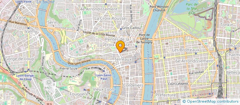 localisation de l'entreprise CHEZ DEDE à LYON