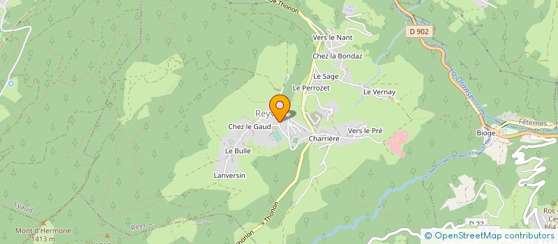 localisation de l'entreprise CHEZ DEVILLE à ARMOY