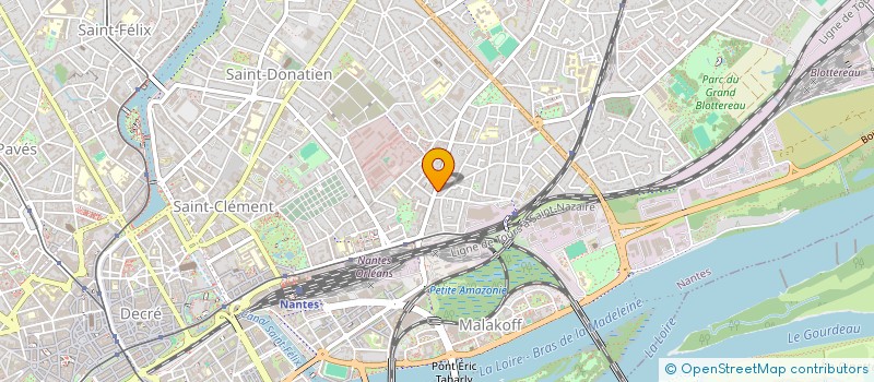 localisation de l'entreprise CHEZ DIE à NANTES