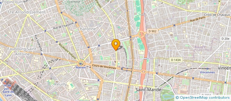 localisation de l'entreprise CHEZ DO  PARIS