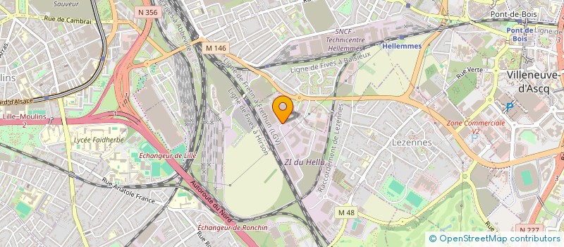localisation de l'entreprise CHEZ DODU à LEZENNES