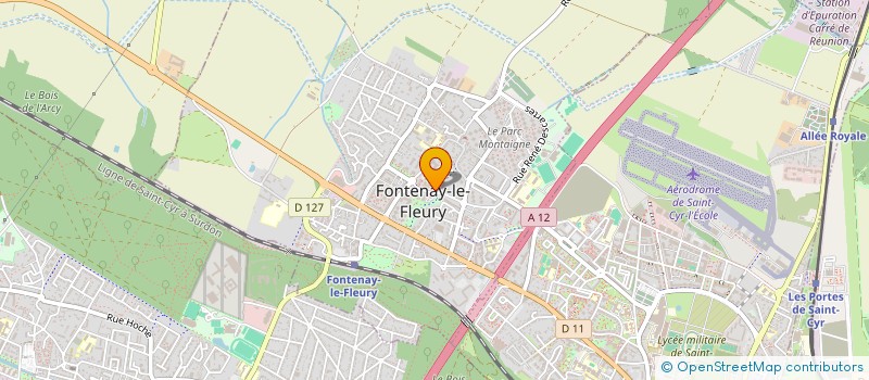 localisation de l'entreprise CHEZ DOUDOU  FONTENAY-LE-FLEURY