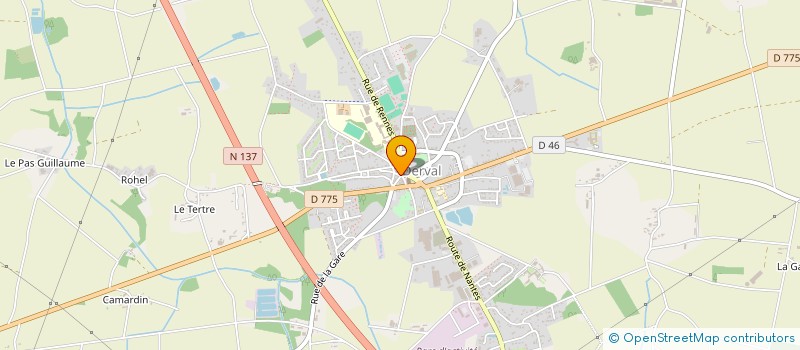 localisation de l'entreprise CHEZ DYDY  DERVAL