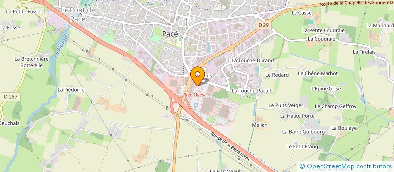 localisation de l'entreprise CHEZ EDDY à PACE