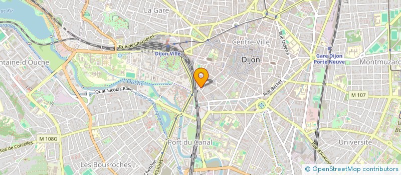 localisation de l'entreprise CHEZ EDDY CANTINAVELO  DIJON