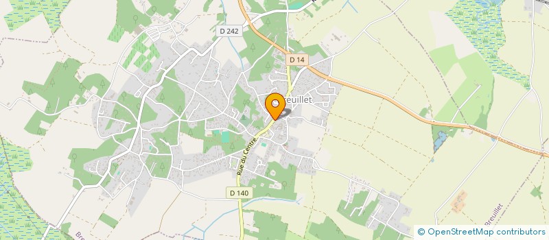 localisation de l'entreprise CHEZ EDDY ET CARO PRIMEUR  BREUILLET