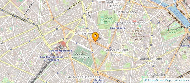 localisation de l'entreprise CHEZ ELLE à SAINT-OUEN-SUR-SEINE