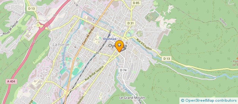 localisation de l'entreprise CHEZ ELMAS à OYONNAX