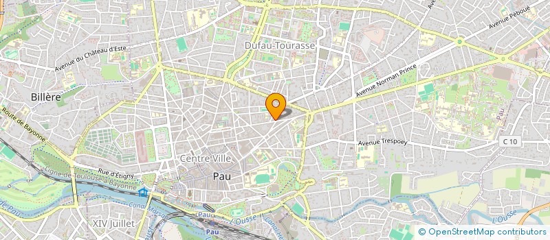 localisation de l'entreprise CHEZ EMIR à PAU