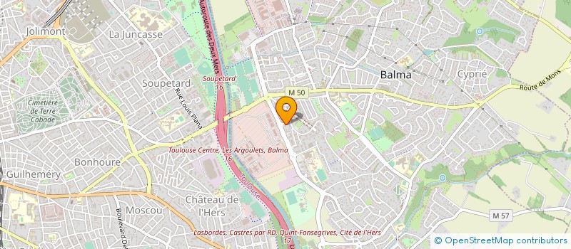 localisation de l'entreprise CHEZ ENZA à BALMA