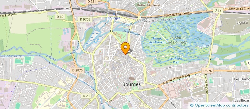 localisation de l'entreprise CHEZ EVA  BOURGES