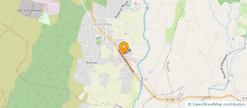 localisation de l'entreprise CHEZ EVER  LAVILLEDIEU