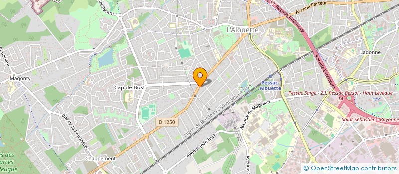localisation de l'entreprise CHEZ FABIEN KEBAB à PESSAC