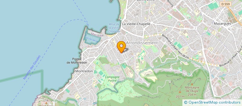 localisation de l'entreprise CHEZ FACO à MARSEILLE