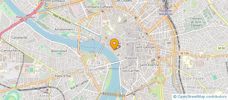 localisation de l'entreprise CHEZ FADY  TOULOUSE