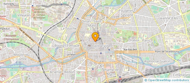 localisation de l'entreprise CHEZ FANCH à RENNES