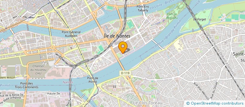 localisation de l'entreprise CHEZ FERNAND à NANTES