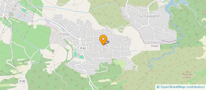 localisation de l'entreprise CHEZ FERNAND  PALAJA