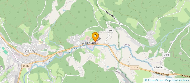 localisation de l'entreprise CHEZ FERNANDE  LE THOLY