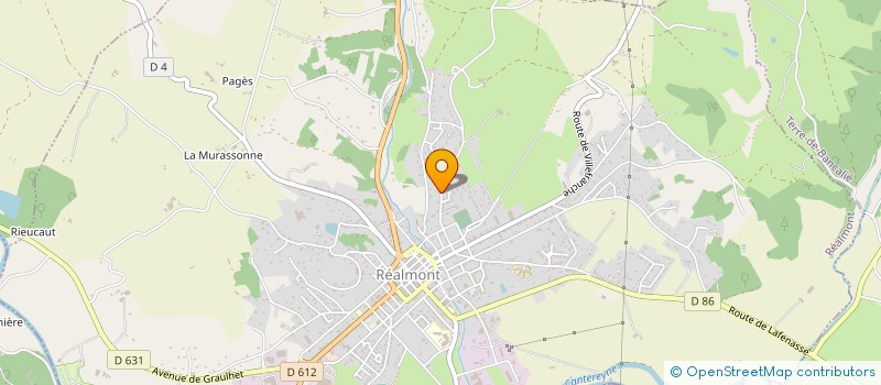 localisation de l'entreprise CHEZ FERNANDE  REALMONT