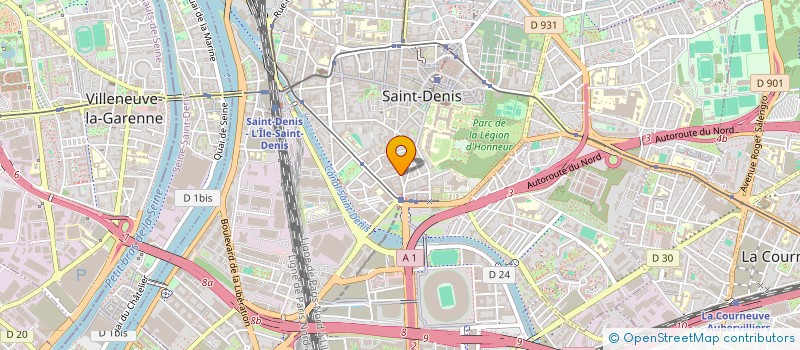 localisation de l'entreprise CHEZ FIDAN à SAINT-DENIS