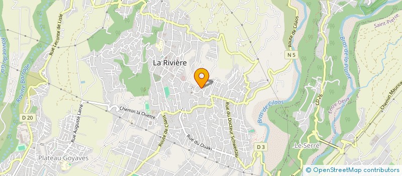 localisation de l'entreprise CHEZ FLO à SAINT-LOUIS