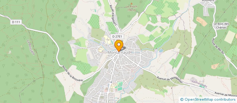 localisation de l'entreprise CHEZ FLO FLOW MONTARNAUD  MONTARNAUD