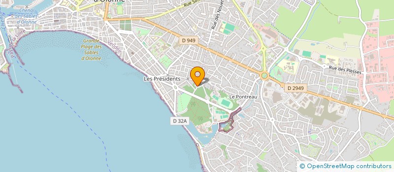 localisation de l'entreprise CHEZ FLO LA SUITE... à LES SABLES D'OLONNE