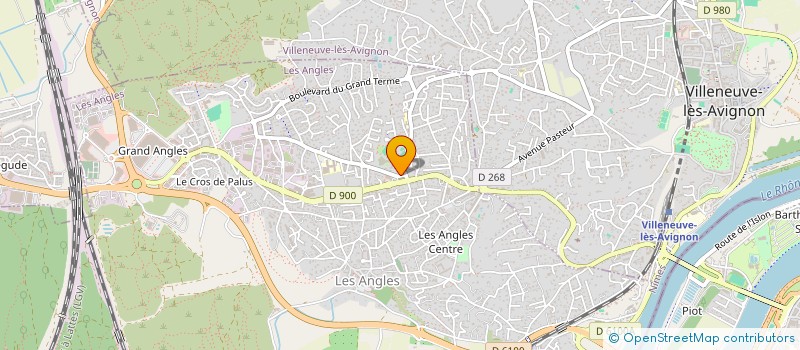 localisation de l'entreprise CHEZ FLORE à LES ANGLES