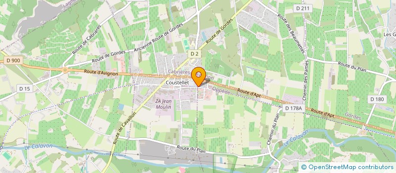 localisation de l'entreprise CHEZ FRAN  OPPEDE