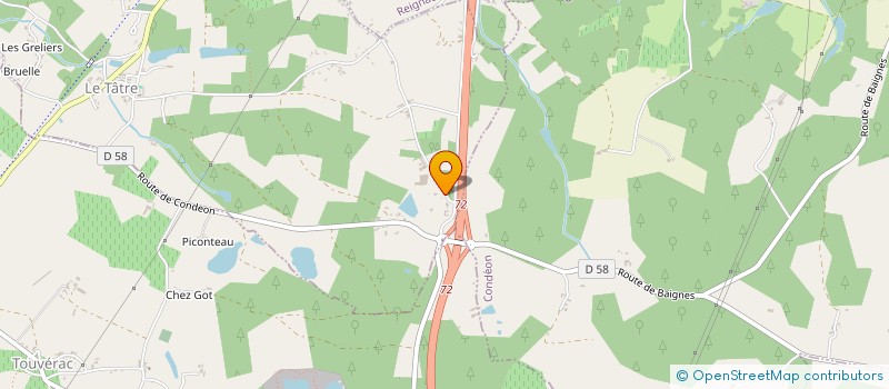 localisation de l'entreprise CHEZ FRED ET MANU  LE TATRE