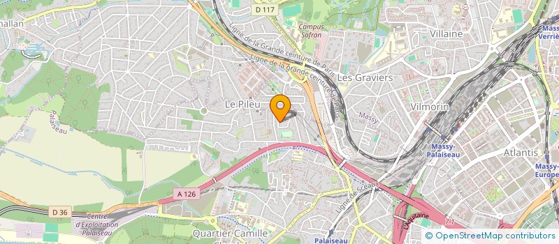 localisation de l'entreprise CHEZ FREDO  PALAISEAU