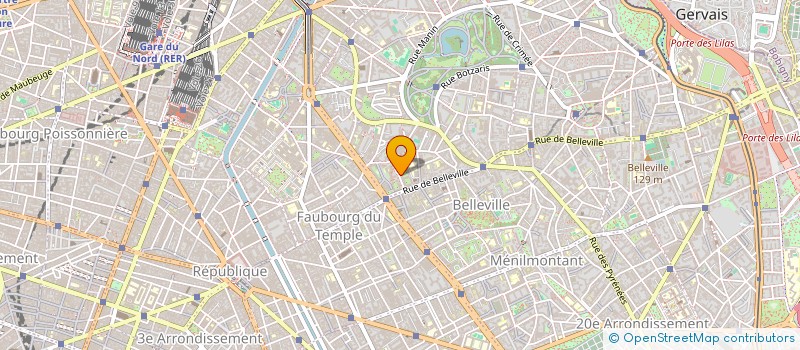 localisation de l'entreprise CHEZ FU  PARIS