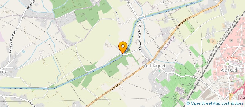 localisation de l'entreprise CHEZ GABRIEL RESTO-GUINGUETTE  LACOURT-SAINT-PIERRE