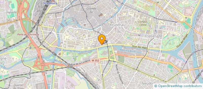 localisation de l'entreprise CHEZ GAGAL  STRASBOURG