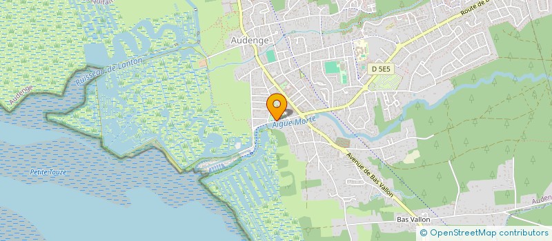 localisation de l'entreprise CHEZ GENEVIEVE  AUDENGE