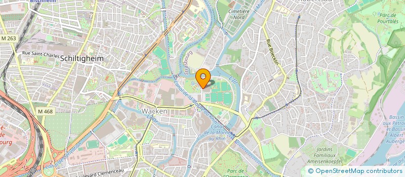 localisation de l'entreprise CHEZ GEORGES  STRASBOURG