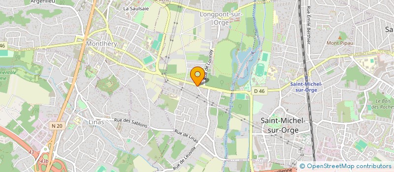 localisation de l'entreprise CHEZ GEORGES à LONGPONT-SUR-ORGE