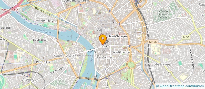 localisation de l'entreprise CHEZ GERMAIN à TOULOUSE