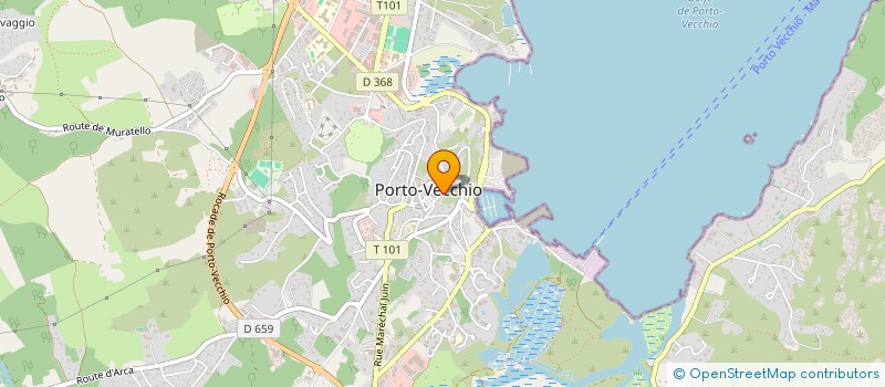 localisation de l'entreprise CHEZ GHJU à PORTO-VECCHIO