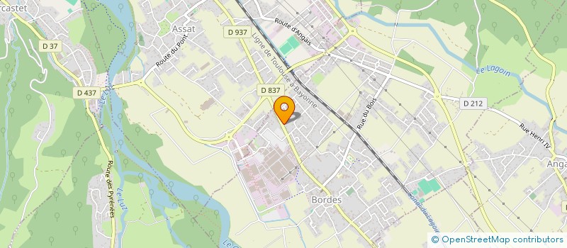 localisation de l'entreprise CHEZ GIGI  BORDES