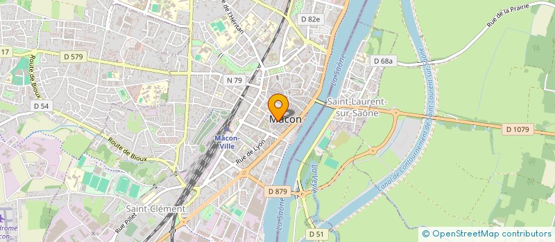 localisation de l'entreprise CHEZ GILOU à MACON