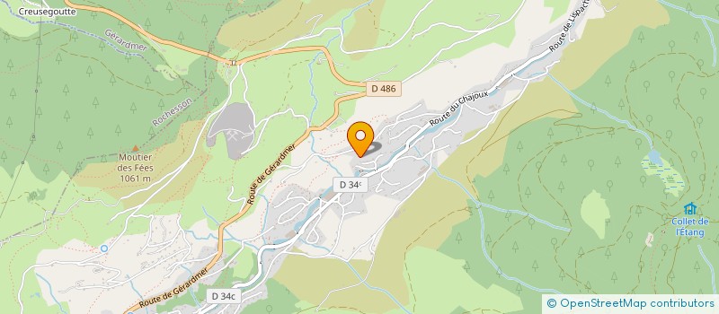 localisation de l'entreprise CHEZ GOGOTTE  LA BRESSE