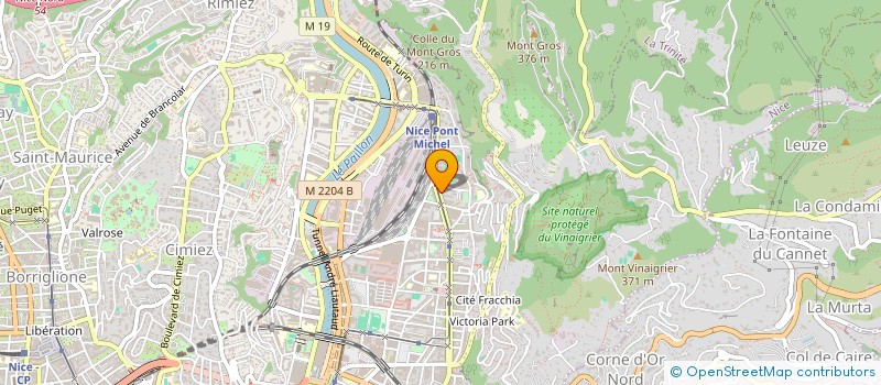 localisation de l'entreprise CHEZ GREG à NICE